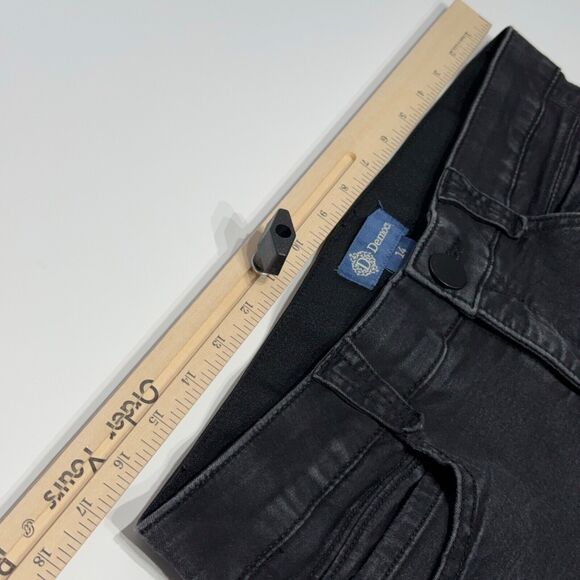 Democracy Ab Solution Black Skinny Stretch Ankle Jeans Women’s Size 14 (J2) - Picture 10 of 12